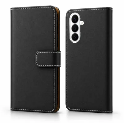 Produktbild von Handy Tasche für Samsung Galaxy S26 Plus Schutzhülle Bookstyle Etui Klapphülle Wallet Flip Cover Case Schwarz