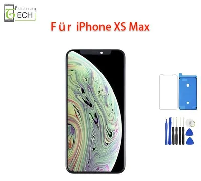 Produktbild von LCD Für iPhone XS MAX OLED Display Einheit schwarz Retina Touchscreen Bildschirm