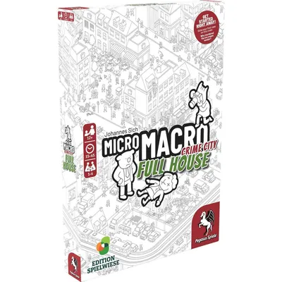 Immagine prodotto di MicroMacro: Crime City 2 - Full House (Edizione Spielwiese)