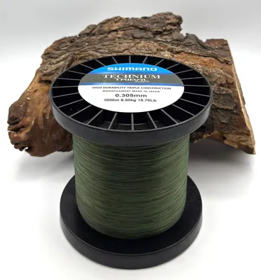 Image de Shimano Technium Tribal A, monofilament, 0,305 mm, 8,5 kg, 18,70 lb, 5000 m, camouflage