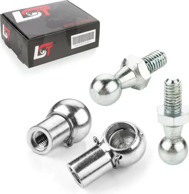 Produktbild von 2x Kugelpfanne mit Kugelzapfen M8 10mm für AUDI PORSCHE