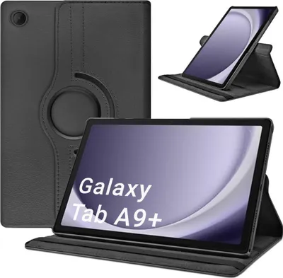 Immagine prodotto di custodia girevole a 360° per Samsung Galaxy Tab A9 Plus 11 (nero)