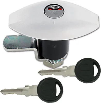 Produktbild von Klappenschloss Schloss Serviceklappe Gaskasten Wohnwagen Wohnmobil Caravan weiß Ellipse