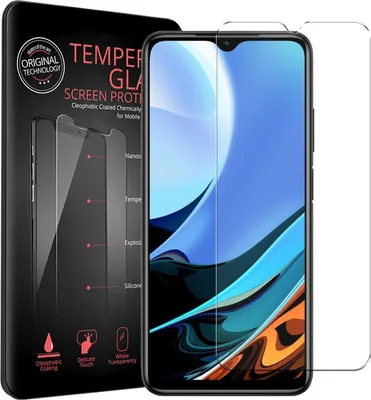 Produktbild von 2x Conie Glasfolie für Xiaomi Redmi 9T Displayschutz Folie Panzer Glas Premium Schutzfolie Set Blasenfrei