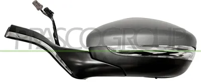 Produktbild von PRASCO PG3267354P Außenspiegel Seitenspiegel Links passend für PEUGEOT 2008 Kombi (CU) Beheizt Konvex Grundiert Elektrisch
