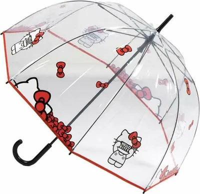 Produktbild von Hello Kitty Poe Handregenschirm fü r Erwachsene