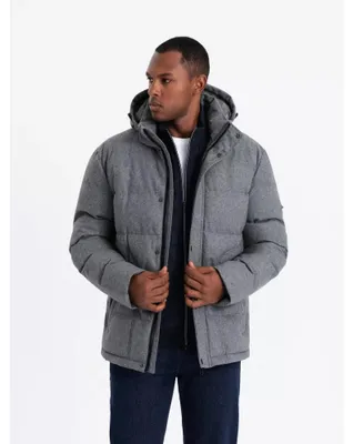 Produktbild von Jacke OMBRE OM-JAHP-0203 GRAU Größe: M