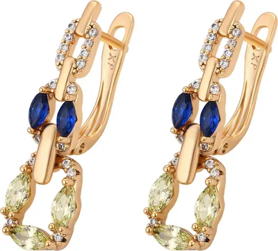 Image de Boucles d'oreilles Joella pour femmes - or, taille unique