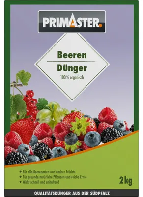 Produktbild von Beerendünger 2 kg für Beeren und Obstpflanzen NPK 3-1-1,5 Anwendungszeitraum März-September