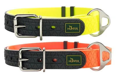 Produktbild von HUNTER Halsband Convenience Special neonorange 70