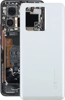 Immagine prodotto di Per Xiaomi 13T batteria coperchio posteriore parte di ricambio riparazione bianco