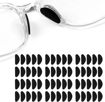 Imagen del producto de Almohadillas antideslizantes autoadhesivas para gafas, silicona, 30 pares