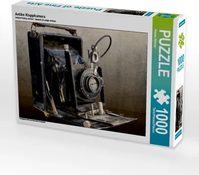 Produktbild von Calvendo Antike Klappkamera 1000 Teile Puzzle quer 640x480mm, Bleicher Renate; 7288399