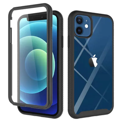 Obrázok produktu pre Techsuit Defense360 PRO kryt + ochrana displeja - iPhone 12 / 12 pro - čierna