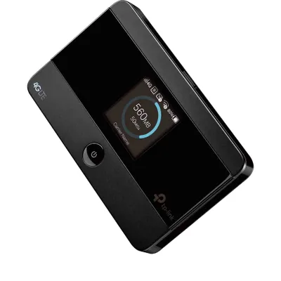 Produktbild von TP-Link Mobiler 4G/LTE-WLAN-Router, Ausrüstung für drahtloses Handy-Netzwerk, Schwarz, Tragbar, 802.11b, 802.11g, Wi-Fi 4 (802.11n), 150 Mbit/s, 2,4 GHz