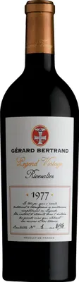 Image de Legend Vintage Vins Doux Naturels 1977 Rivesaltes 75cl