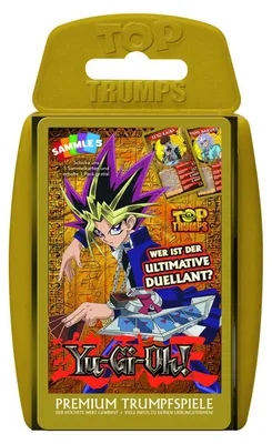 Produktbild von Top Trumps - Yu-Gi-Oh Kartenspiel Karten Spiel Quartett Deutsch