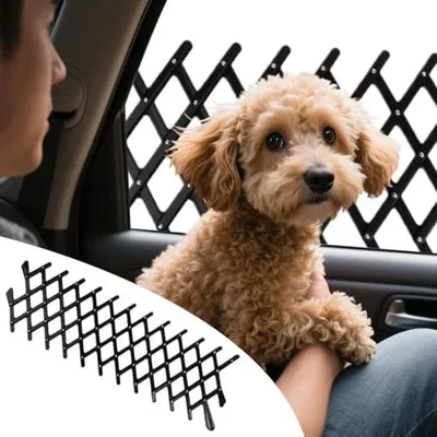 Produktbild von Einklappbares Hundegitter für Autofenster zur Belüftung