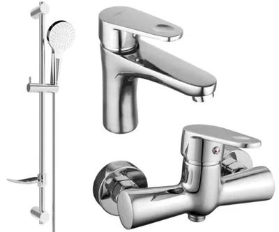 Produktbild von Mexen Kama DF05 Brausegarnitur, Chrom - 72504DF05-00