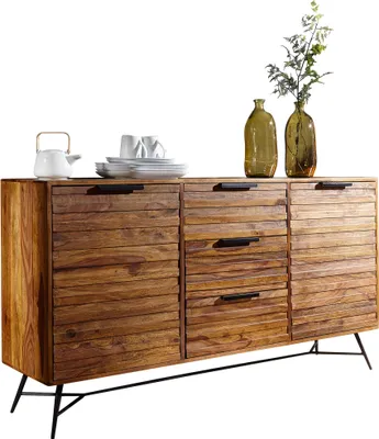 Immagine prodotto di Credenza di design NISHAN 160 x 40 x 88 cm Sheesham massiccio