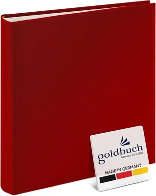 Produktbild von Goldbuch Summertime, Rot, 60 Blätter, Hardcover-Bindung, Papier, Polyurethan, Weiß, 250 mm