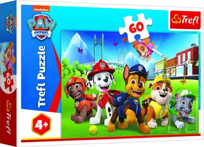 Zdjęcie produktu dla Trefl Paw Patrol na polanie, 60 szt., Kreskówki, 4 lat(a)