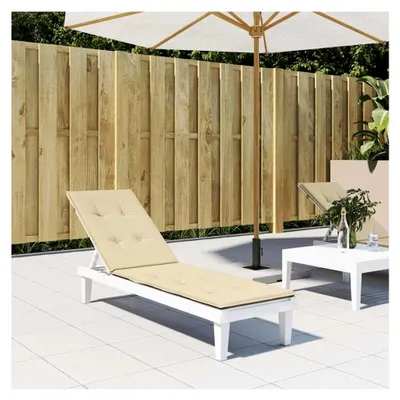 Produktbild von Liegestuhlauflage Kissen für Sonnenliegen (75+105) x 50 x 3 cm (L x B x T) Beige