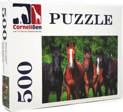 Produktbild von Puzzle Pferde 500 Teile
