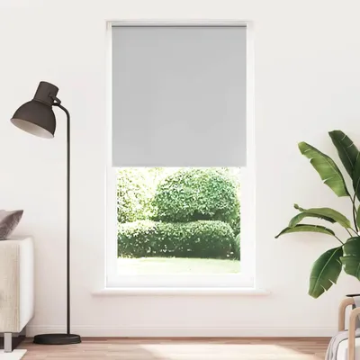 Produktbild von vidaXL Verdunkelungsrollo Hellgrau 115x230cm Stoffbreite 110,7cm