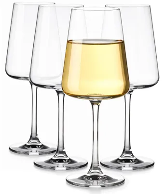 Rotweingläser 500 ml, 4er-Set, europäisches Glas, spülmaschinenfest