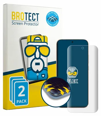 Produktbild von 2x BROTECT Fullscreen Schutzfolie für Oppo Reno 15 Pro Displayschutz Folie Fullcover Klar Transparent