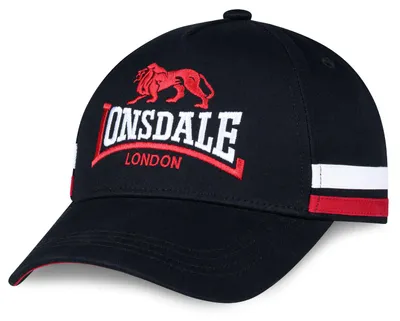 Produktbild von Kappe PRUDHOE Black/White/Dark Red one size Lonsdale