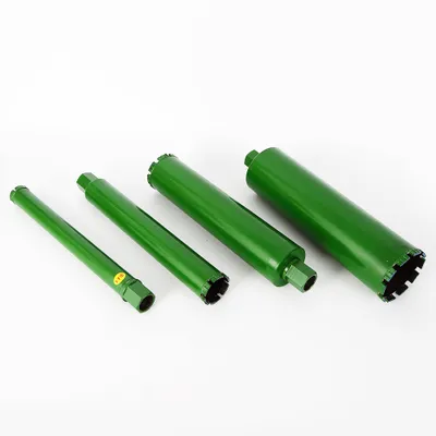 Image de Foret diamanté à eau 2,2-5" pour béton Premium Vert 4 pièces