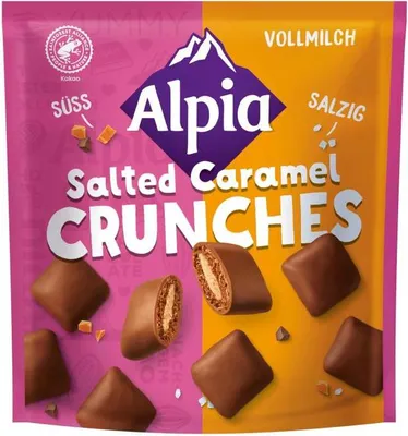 Produktbild von Alpia Salted Caramel Crunches 140g