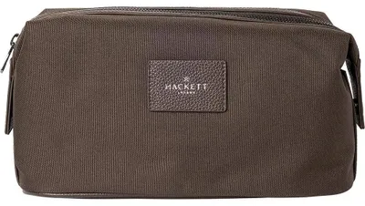 Produktbild von Hackett Hemsby Canvas Kulturbeutel Braun Braun One Size