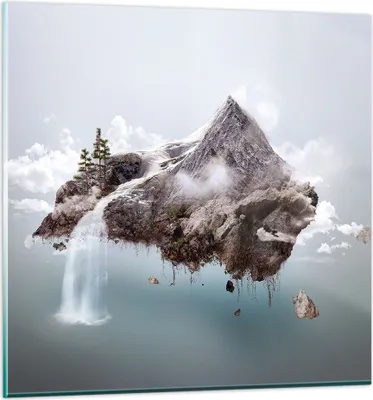 Produktbild von Bilder auf glas - Umwelt Natur - 40x40cm - Glasbilder - Wandbilder - Bilder - Kunstdruck - zum Aufhängen bereit - Wanddekoration aus Glas - Glas Bilder - Wandbild auf Glas - Einteilig - GAC40x40-3548