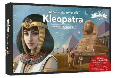 Produktbild von Escape Experience Adventskalender - Die Schatzkammer der Kleopatra