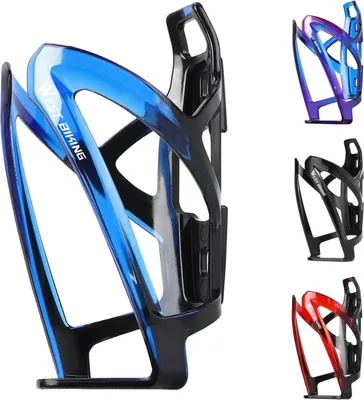 Produktbild von Fahrrad Flaschenhalter Kunststoff Ultraleicht Getränkehalter MTB Rennrad Blau