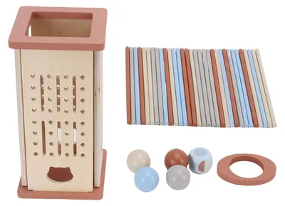 Produktbild von Holzstab-Brettspiel, Farberkennung, Eltern-Kind-Interaktion, Auswahl frühkindlicher Bildung, Spielzeug