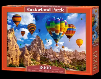Image de Puzzle 2000 pièces Ballons colorés, Cappadoce 200900 Castorland