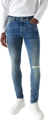 Produktbild von Salsa Jeans 21007429 Skinny Fit Niedrig Geschnittene Jeans Blau 31 / 30 Mann Blau 31