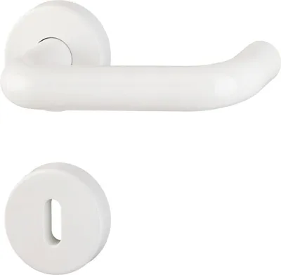 Produktbild von Hoppe Garnitur RosetteK138L/15/15SGRT F9016 8 OB 40-44
