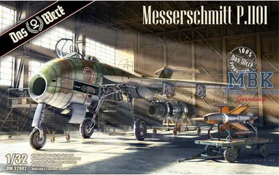Produktbild von DAS WERK DW32002 DW32002 Messerschmitt P.1101 (1:32)