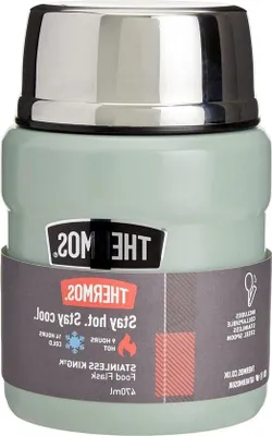 Produktbild von Famanu Thermoskan Eendenei - 470 ml, Silber