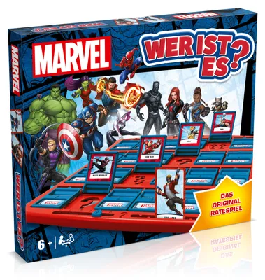Image de Qui est-ce ? - Marvel Jeu Enfants Jeu de société Jeu de devinettes