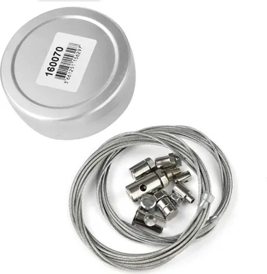 Produktbild von Reparaturset Seilzug TNT Bowdenzug Gaszug Bremszug Schaltzug Kupplungszug, universal 2x 2m, 9-teilig