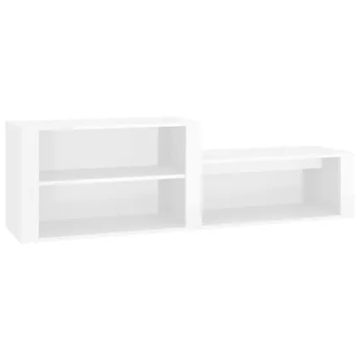Produktbild von Schuhschrank Hochglanz-Weiß 150x35x45 cm Holzwerkstoff