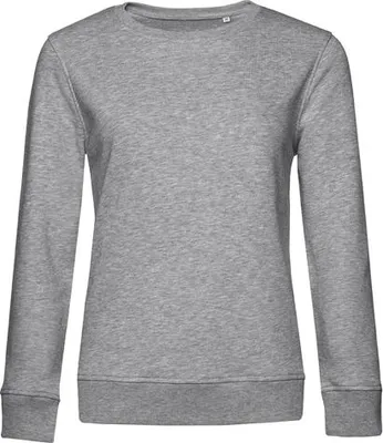 Produktbild von Damen-Sweatshirt - B&C ORGANIC C-NECK/W - heather grey - Größe L
