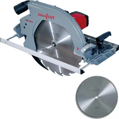 Produktbild von Mafell Handkreissäge MKS 185 Ec 924801 + HM-Blatt 450x3,4/3,0x30mm Z86 Sandwich