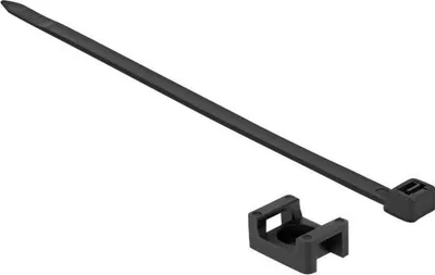Obrázok produktu pre DeLOCK 18886, Sťahovací pásik s okom, Nylon, Čierna, -20 - 65 °C, 16 mm, 10 kusov